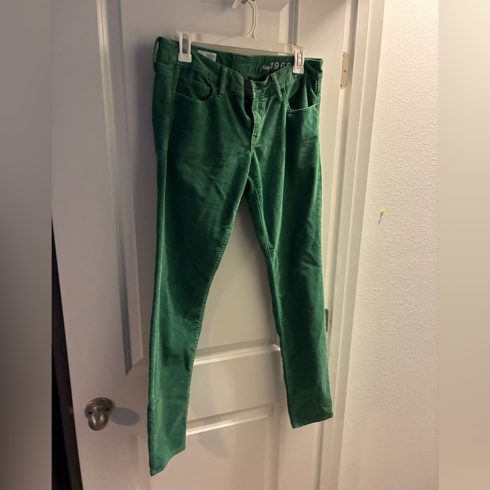 GAP 1969 Forest Green Corduroy Pants